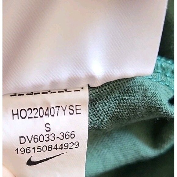 2022-23 Mens Detroit Pistons Team NBA St Cecilia Green L/S Shirt Nike Small - Picture 15 of 15